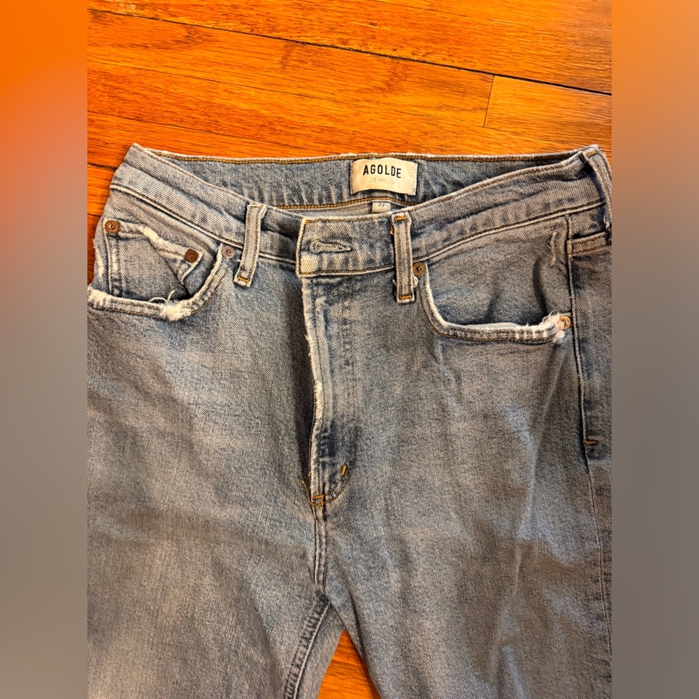 Agolde Wilder straight leg jeans, size 27
